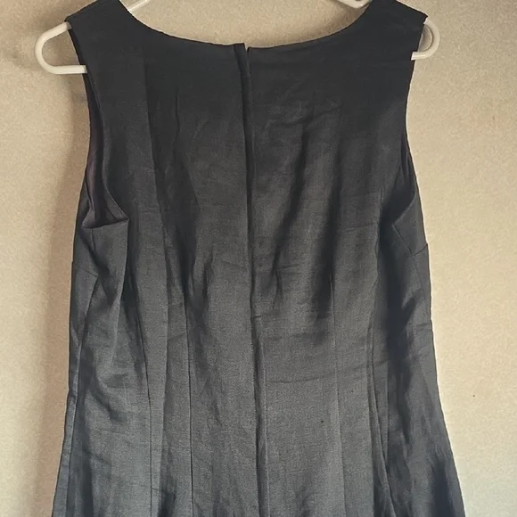 Moda International Sleeveless Black Midi Dress - Picture 3 of 6